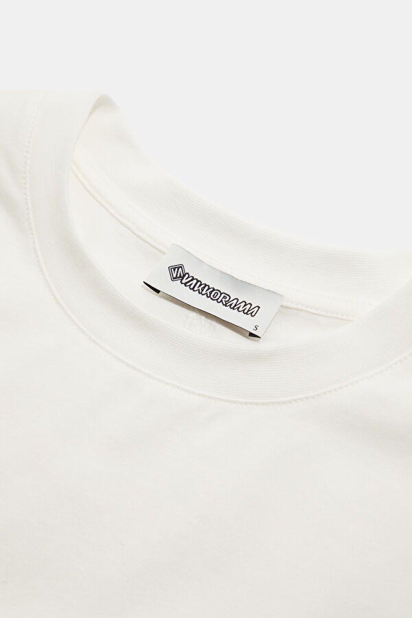 White Crew Neck Women's T-Shirt 7