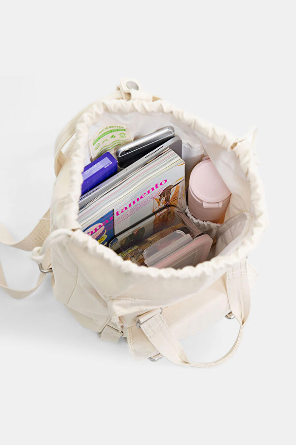 Organic Cotton Series Light Beige Bag 10