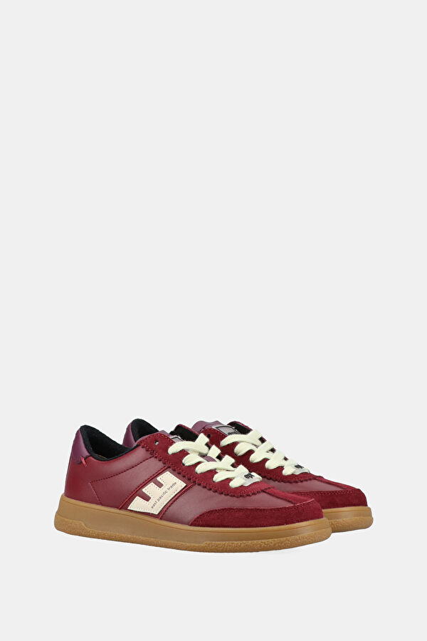 Santos Burgundy Women's Sneakers 2