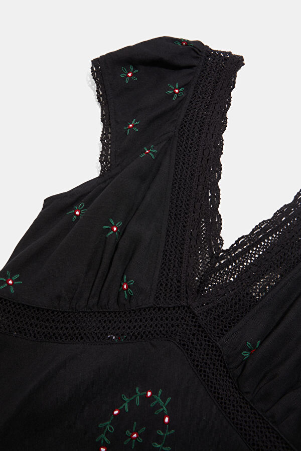 Black Midi Women's Dress 3