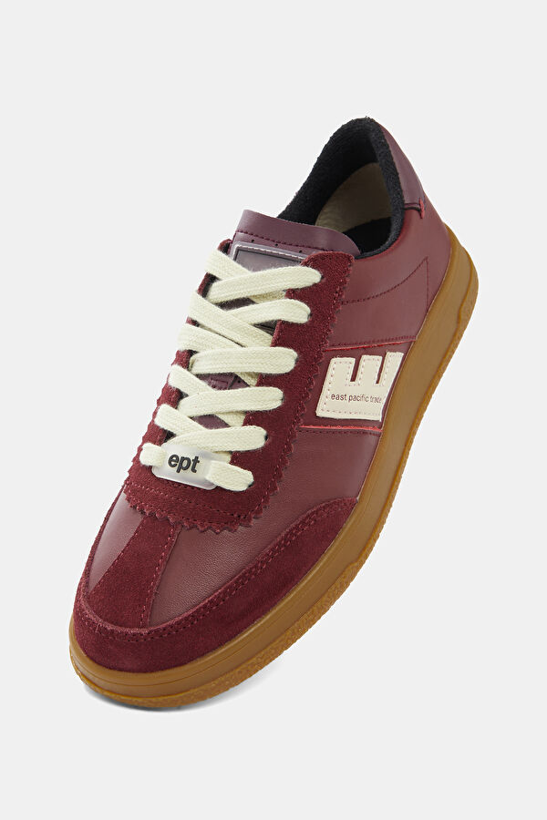 Santos Burgundy Women's Sneakers 7