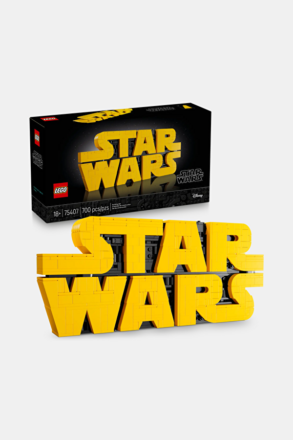 75407 Parçalarla Yapılan Star Wars Logosu Levhası 2