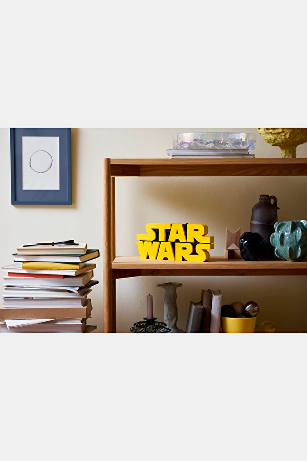 75407 Parçalarla Yapılan Star Wars Logosu Levhası 4