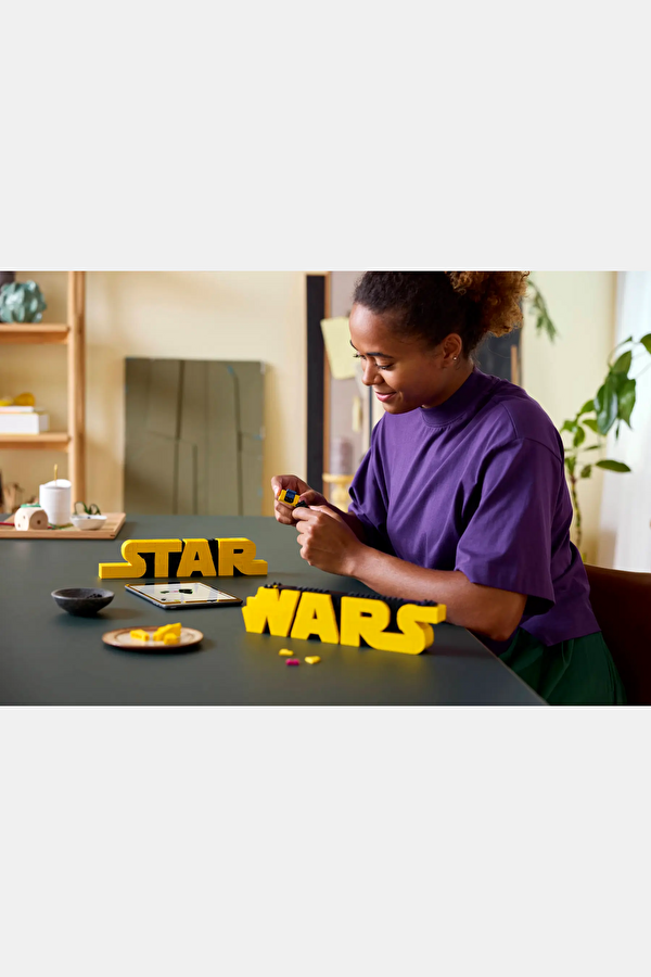 75407 Parçalarla Yapılan Star Wars Logosu Levhası 8