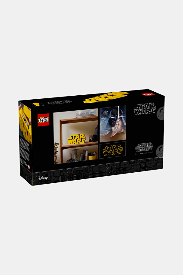 75407 Parçalarla Yapılan Star Wars Logosu Levhası 11