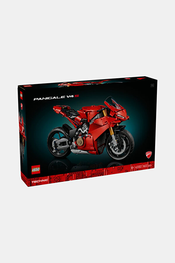 42202 Technic Ducati Panigale V4 S Motosiklet Modeli Yapım Seti 2