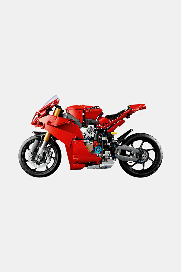 42202 Technic Ducati Panigale V4 S Motosiklet Modeli Yapım Seti 5