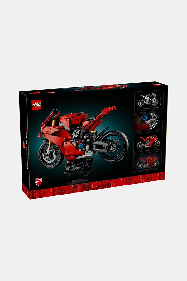 42202 Technic Ducati Panigale V4 S Motosiklet Modeli Yapım Seti 7