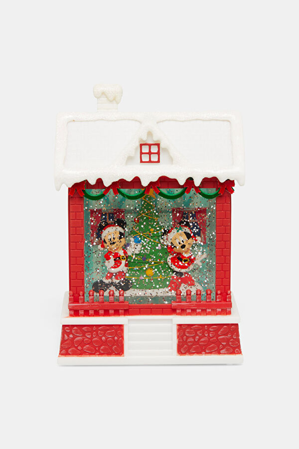 Lighted Mickey Christmas Lantern 7.5"