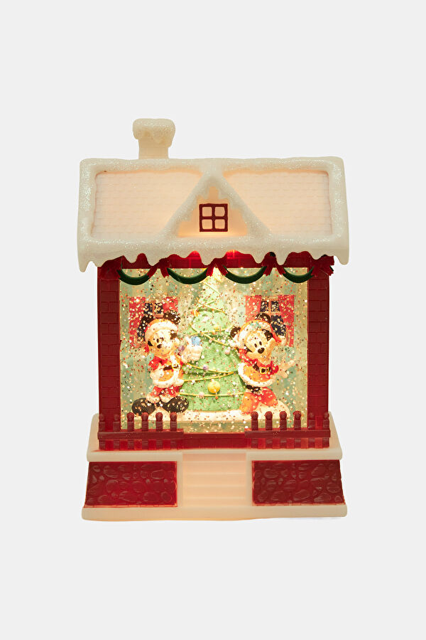 Lighted Mickey Christmas Lantern 7.5" 2