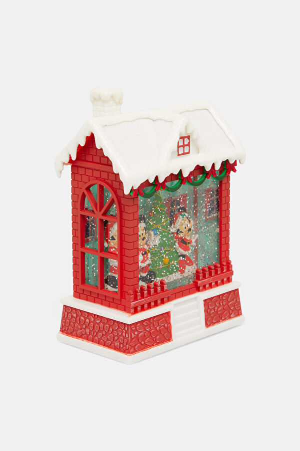 Lighted Mickey Christmas Lantern 7.5" 3