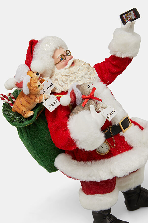 Fabriché Santa Taking Selfie 11" 3