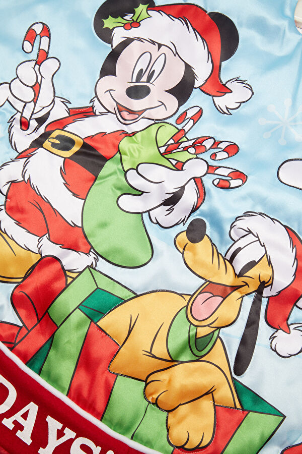 Mickey & Minnie Satin Christmas Tree Cover 48" 2