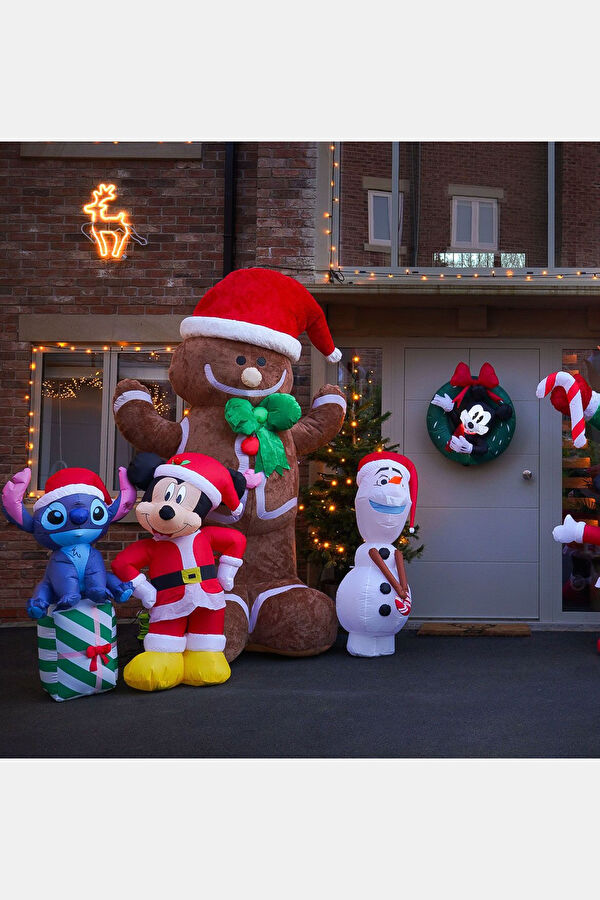 Mickey Santa Set Inflatable Christmas Decoration 8