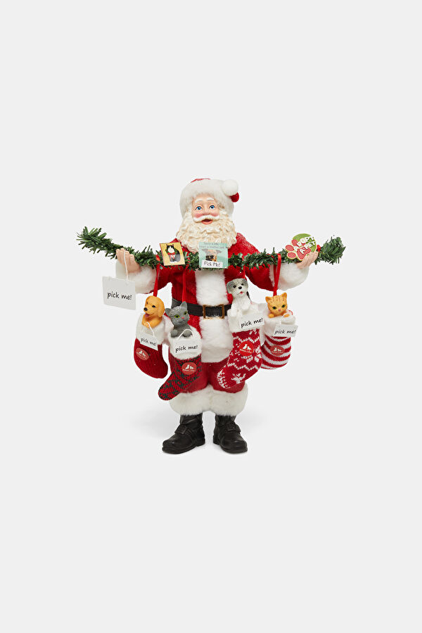 Fabriché Santa Holding Garland 26.67 cm