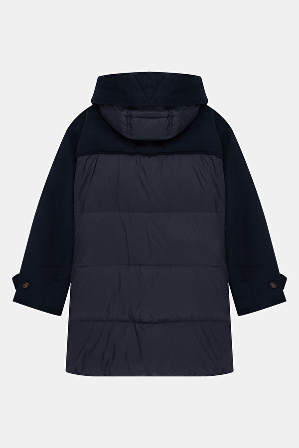 Petunia Black Wool Women's Coat 2
