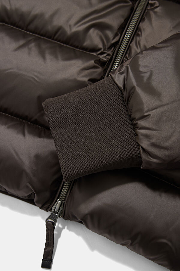 Dark Brown Women's Coat 4