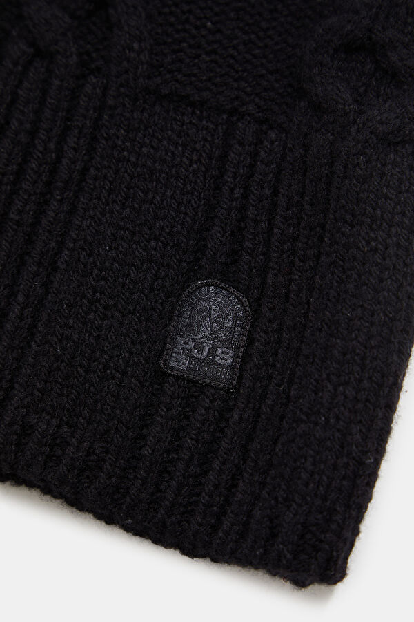 Gypsy Black Wool Women's Sweater 5