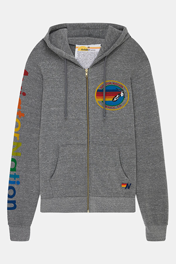 Grey Hoodie Sweatshirt