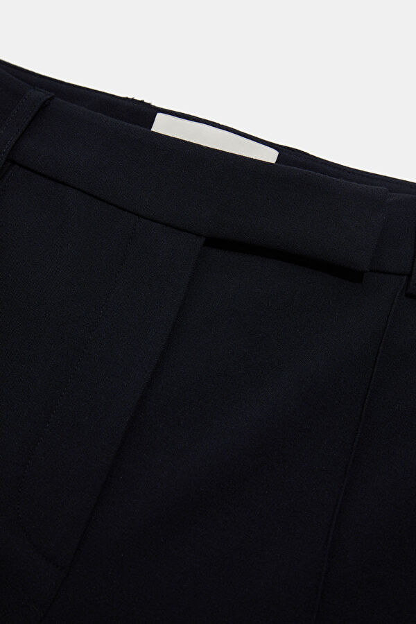 Siyah Wide Leg Kadın Pantolon 3