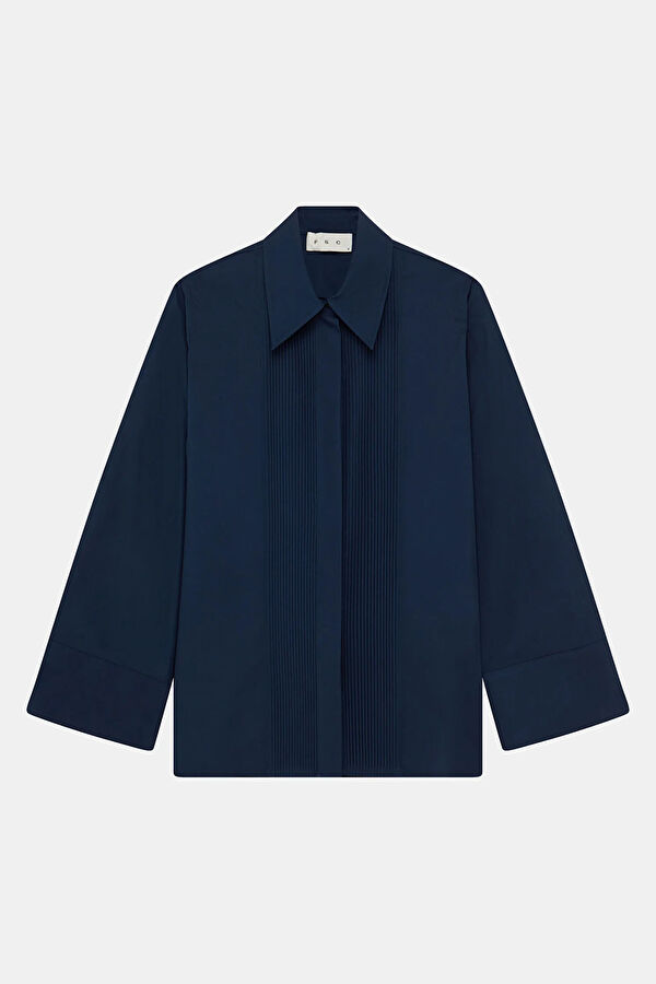 Navy Blue Women's Shirt