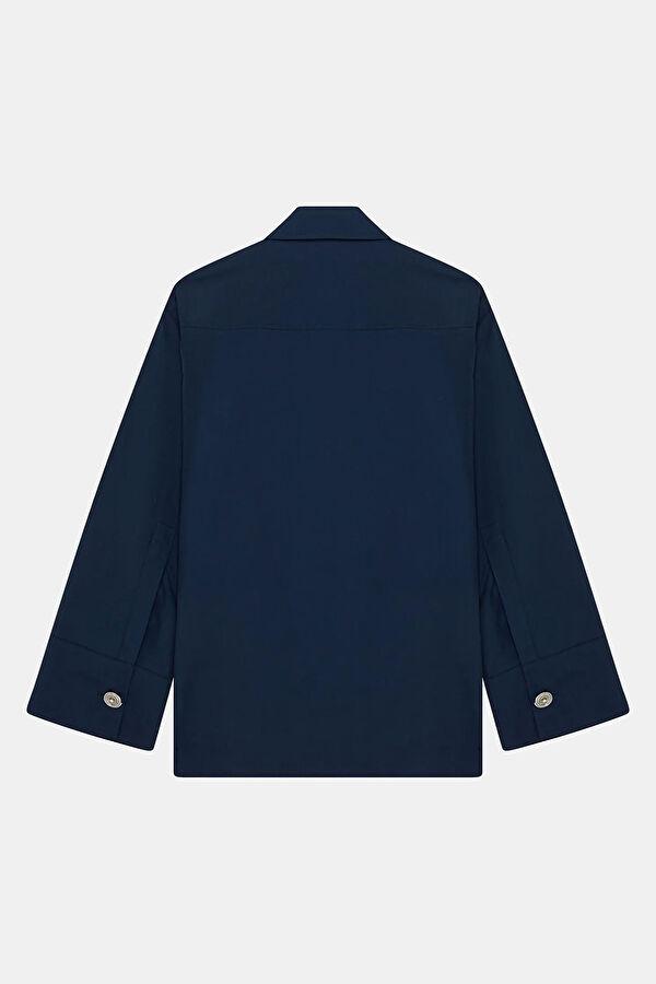 Navy Blue Women's Shirt 2