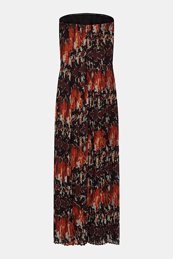 Colorful Patterned Women's Dress 2