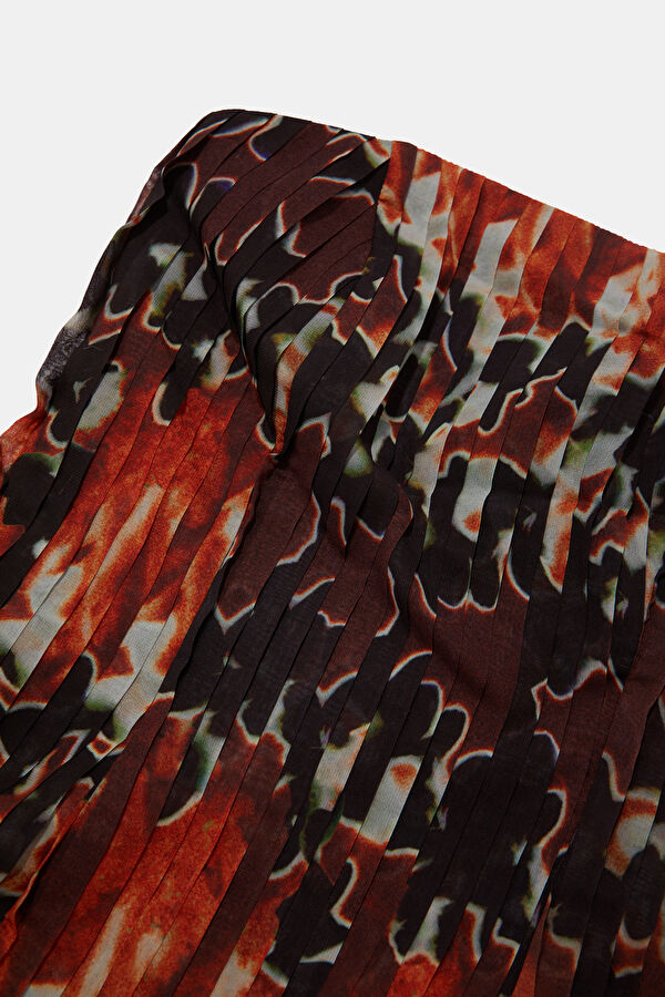 Colorful Patterned Women's Dress 3