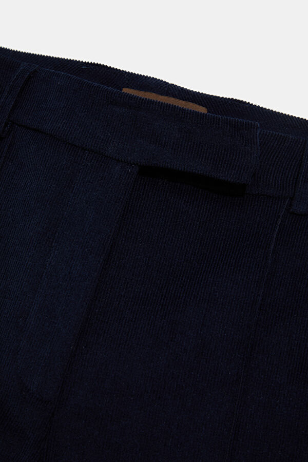 Lacivert Wide Leg Kadın Pantolon 3