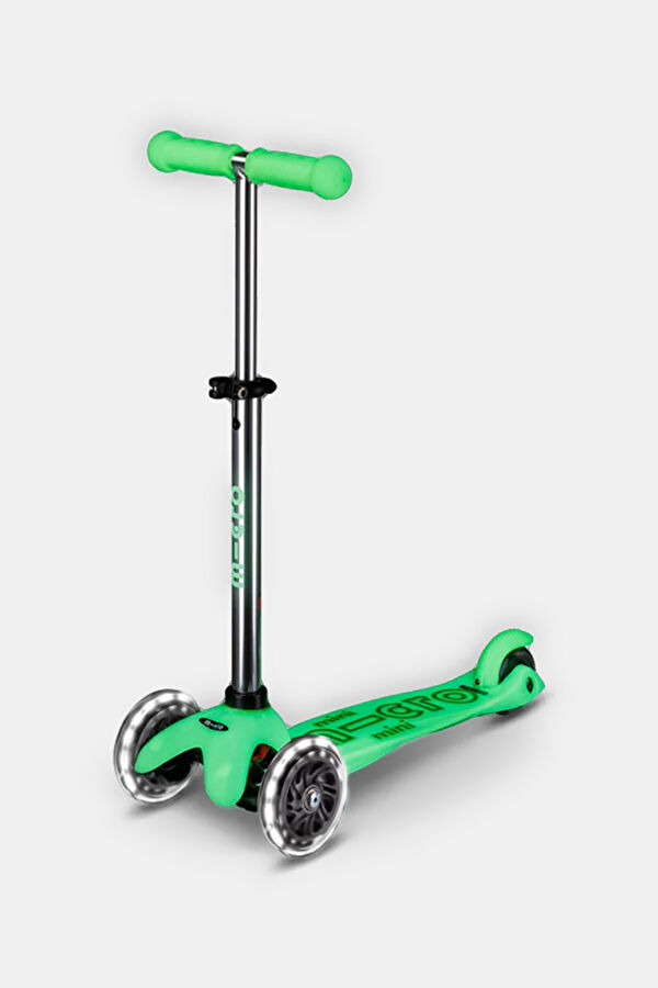 Mini Micro Deluxe Glow Led Plus Icy Lime Scooter