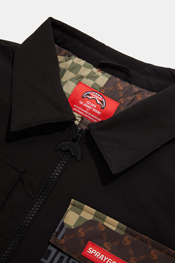 Black Zip-Up Jacket 3