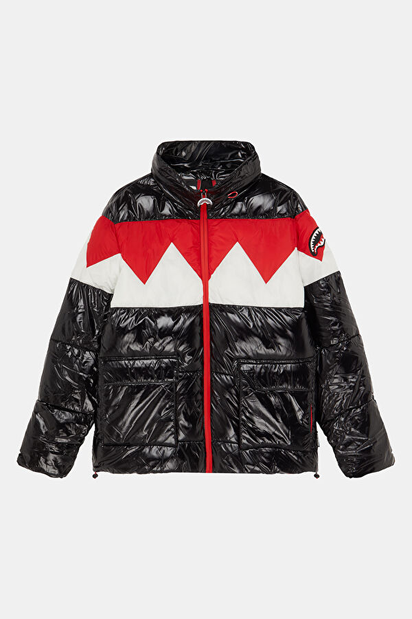 Multicolored Zip-Up Men's Jacket