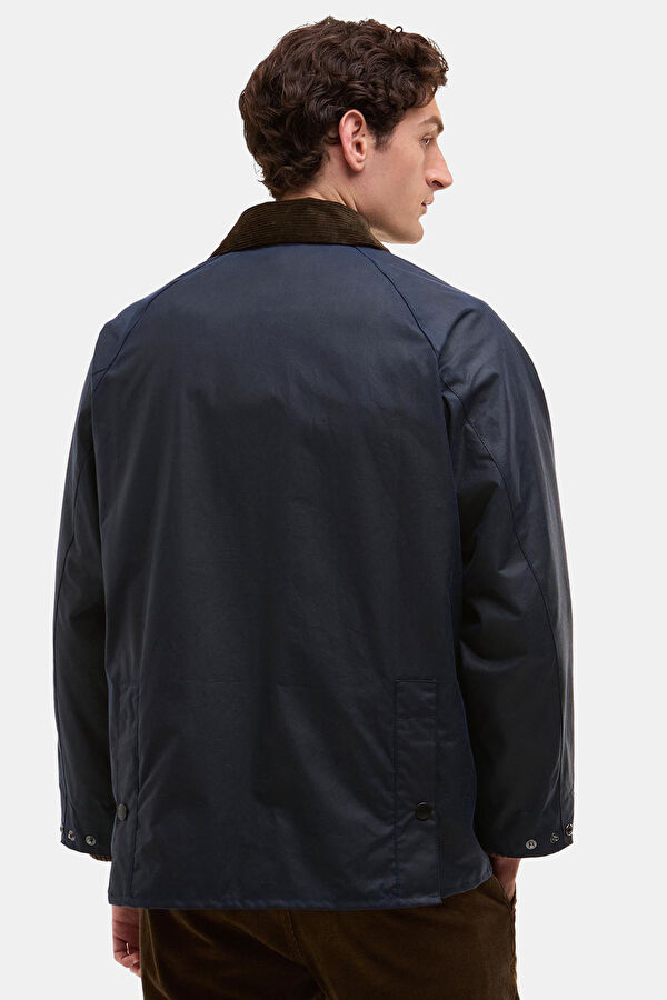 X Paul Smith OS Bedale Wax Lacivert Erkek Mont 5