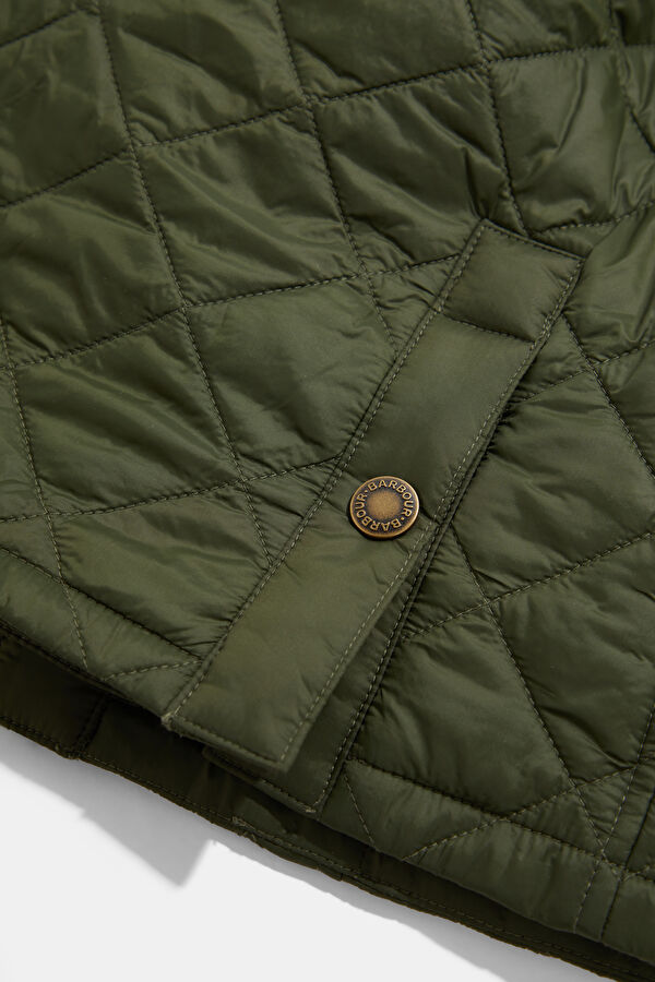 Essential Bedale Quilted Khaki Zip-Up Men's Jacket 5