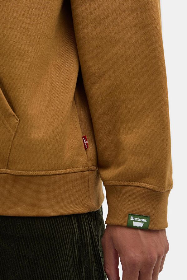 X Levi's Graphic Brown Hooded Men's Sweatshirt 6