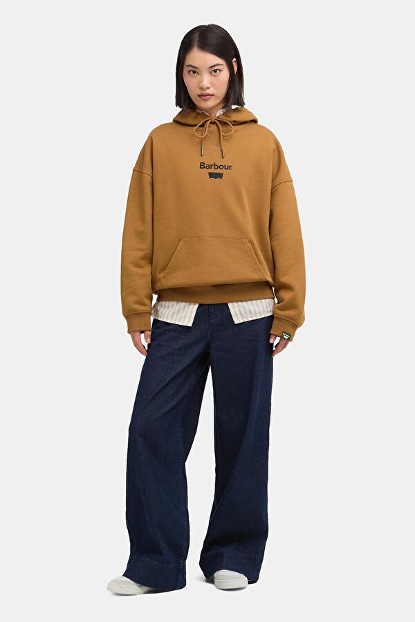 X Levi's Graphic Brown Hooded Men's Sweatshirt 10