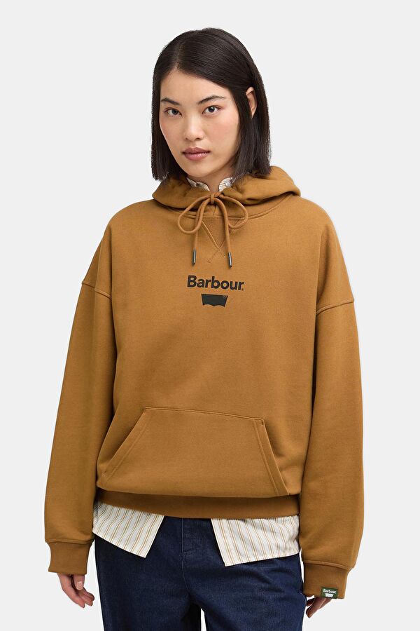 X Levi's Graphic Brown Hooded Men's Sweatshirt 12