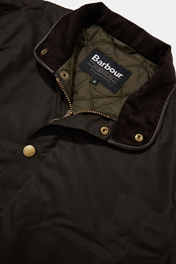 Prestbury Wax Zeytin Yeşili Erkek Mont 3