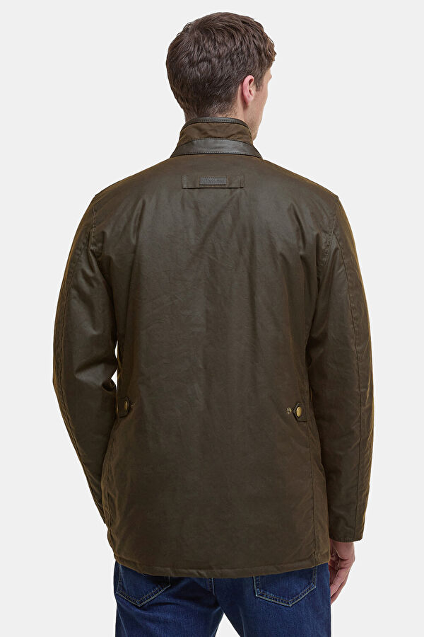 Prestbury Wax Zeytin Yeşili Erkek Mont 7