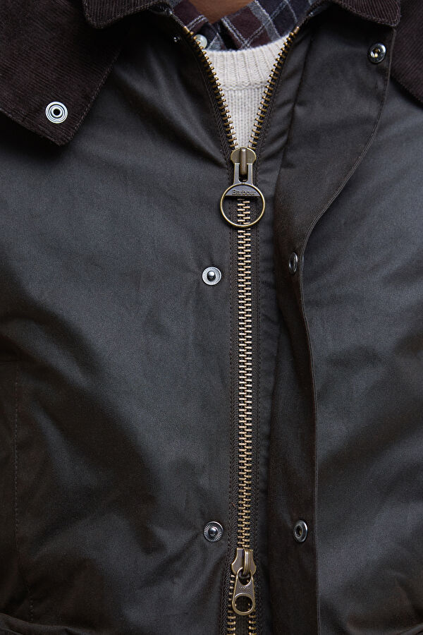 Modern Beaufort Wax Coffee Men's Jacket 6