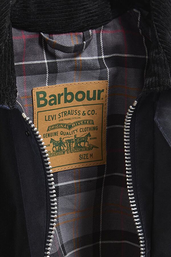 X Levi's OS Bedale Wax Lacivert Erkek Mont 6