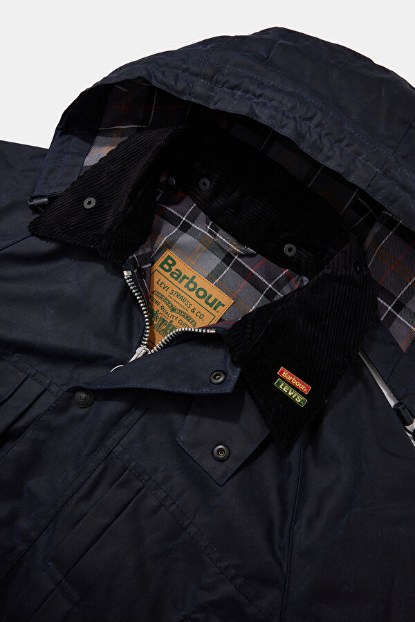 X Levi's OS Bedale Wax Lacivert Erkek Mont 3