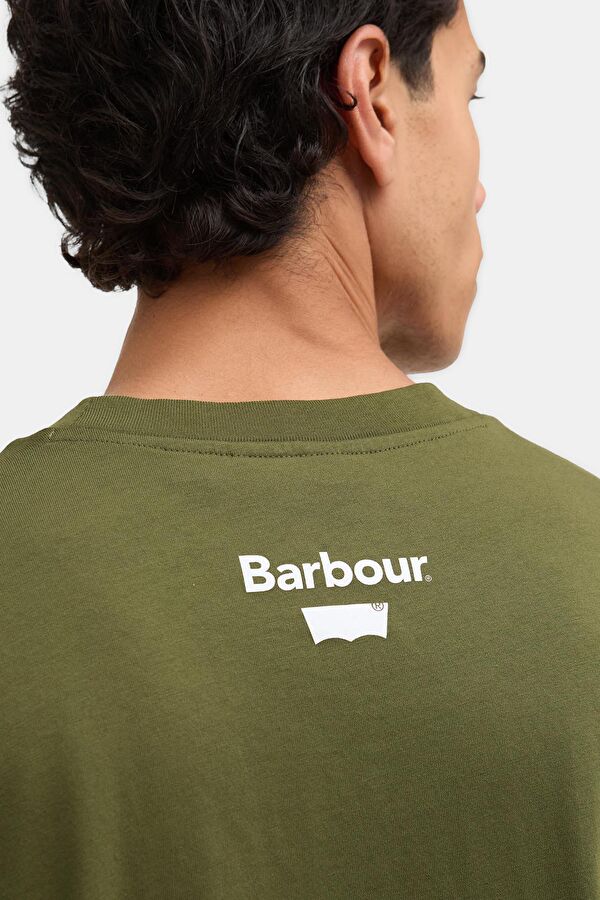 X Levi's Graphic Khaki Crew Neck Print Men's T-Shirt 4