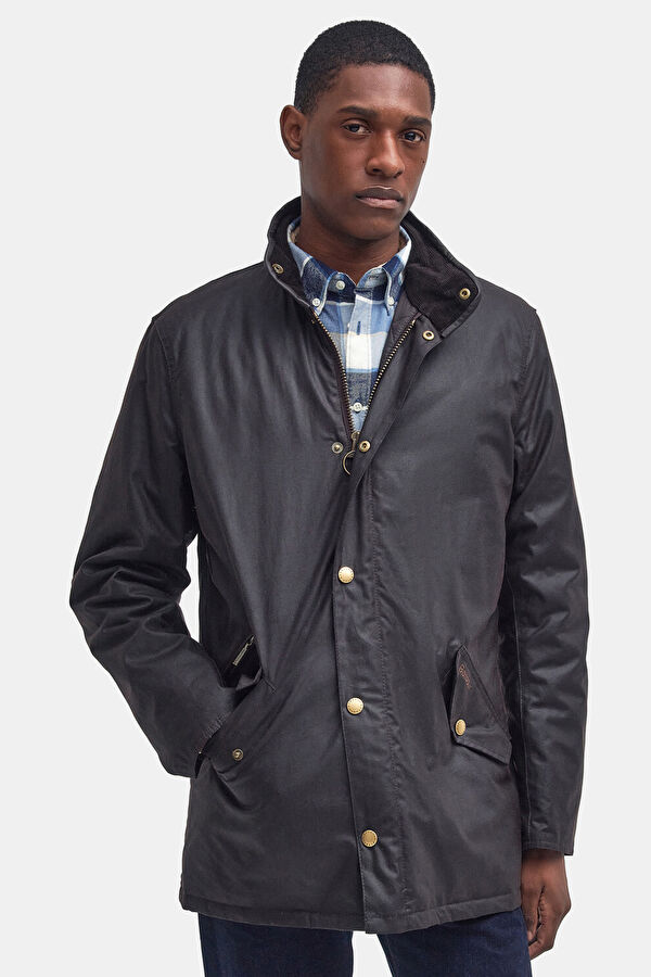 Prestbury Wax Kahve Erkek Mont 5