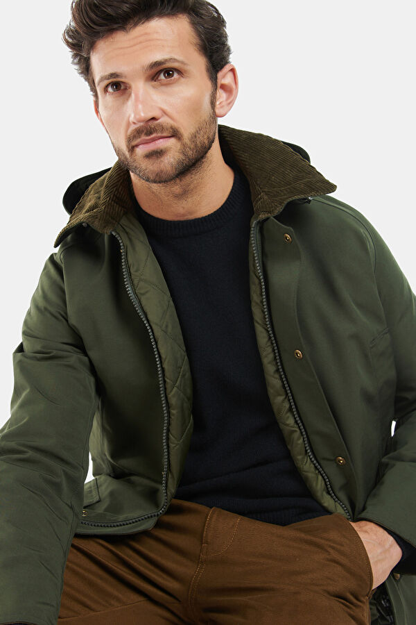 Winter Ashby Waterproof Haki Erkek Parka 3