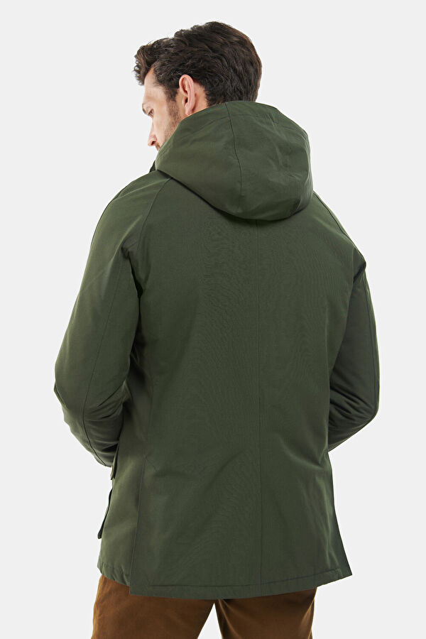 Winter Ashby Waterproof Haki Erkek Parka 4