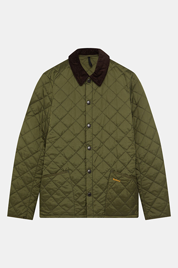 Heritage Liddesdale Quilted Olive Green Men's Jacket