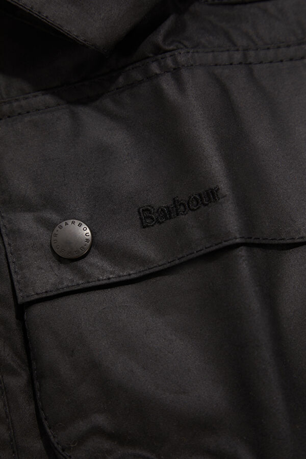 Beaufort Wax Black Men's Jacket 5