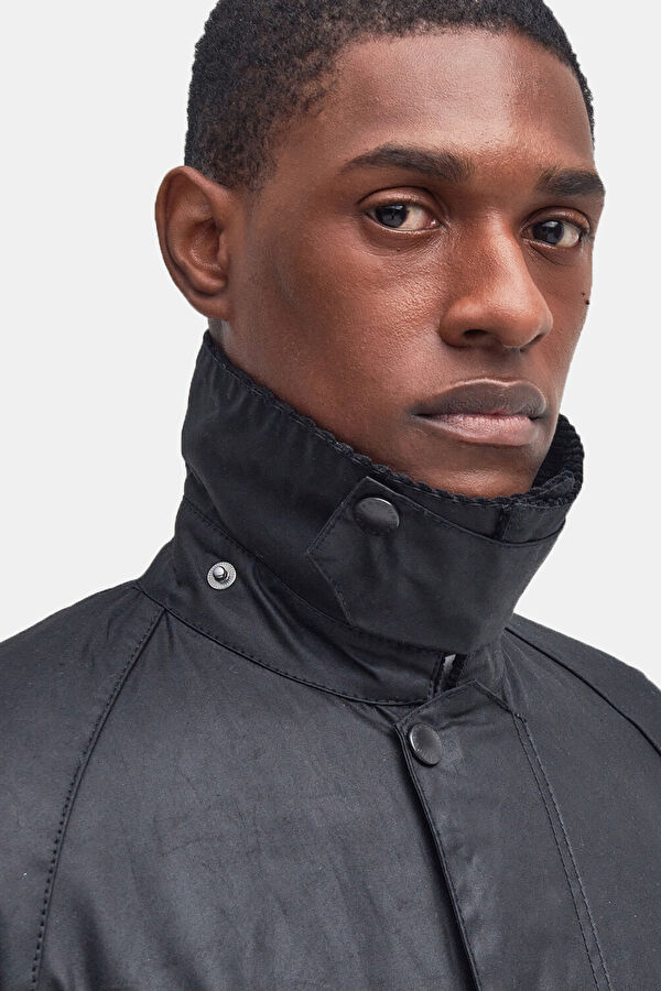 Beaufort Wax Black Men's Jacket 6