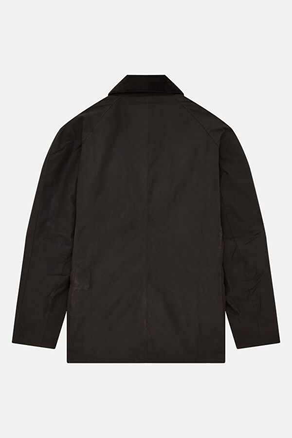 Ashby Wax Olive Green Men's Jacket 2